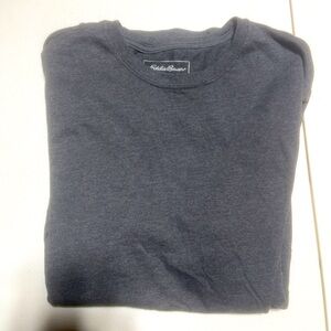 Men’s Grey Eddie Bauer T-Shirt Size Large